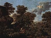 Nicolas Poussin Le Printemps ou Le Paradis terrestre oil painting